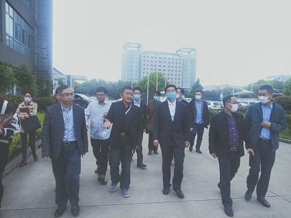 “新基建”，雨花臺區(qū)政府及東南大學領導專家來泰通科技調研